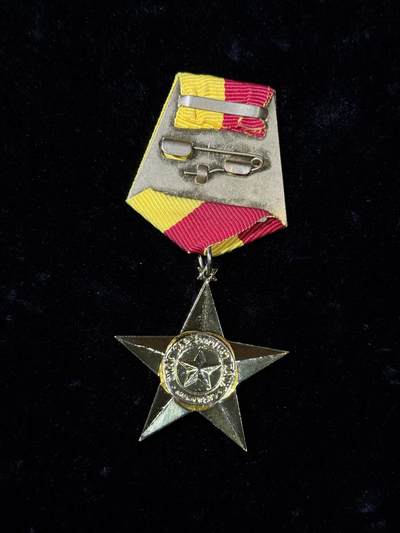 戎马世界章牌大赏第115期 越南英雄金星奖章，大金星，最新版