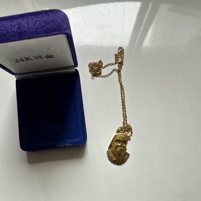 🌹外币初藏🌹🐯2026年第46场   每周二四六晚8️⃣点  世界硬币 苏联泰国纪念币 成吉思汗 24K镀金项链 头像吊坠 原绒盒