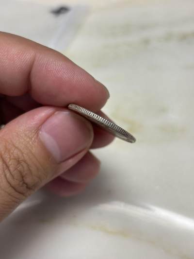 大畅畅的钱币铺 美国1964华盛顿25美分银币6.2克900