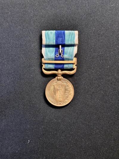 东亚欧洲主题杂货徽章勋章拍卖⑩ （五一大拍350+） 明治三十七八从军记章（日俄战争）