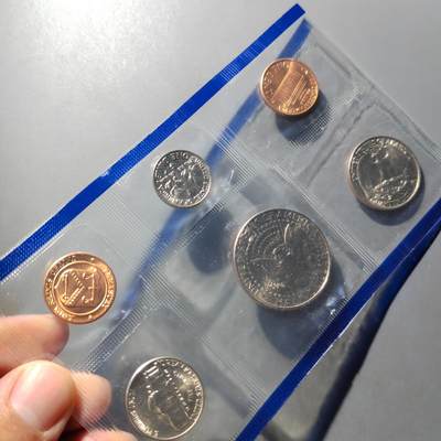 PCAI钱币  24-816  外国纸币与套币小专场 美国套币 带造币厂章