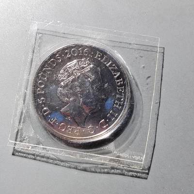 PCAI钱币  24-816  外国纸币与套币小专场 英国高值精制纪念币 原装原光原封