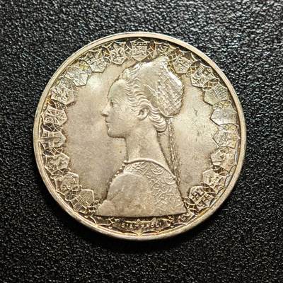 【德藏】世界币章拍卖第171期（拍品征集中~欢迎藏友联系） 1967年 意大利500里拉银币 835银 直径约：29.3mm；重约：11g