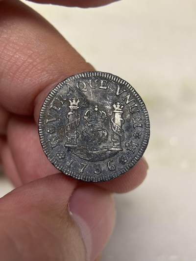 大畅畅的钱币铺 1736墨西哥1里亚尔银币