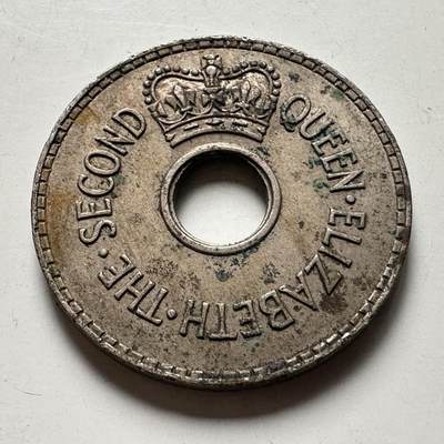 🌹外币初藏🌹🐯2026年第45场   每周二四六晚8️⃣点  世界硬币 斐济1957年一便士