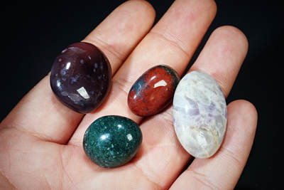 上海都达杂项专场102【全场包邮】  各式水晶原石 4件98-37