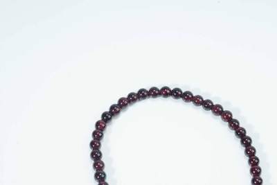 上海都达杂项专场103【全场包邮】  石榴石、草莓晶手串70-366