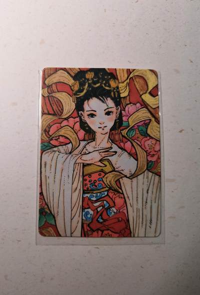蜂潮卡牌  拍卖003期  0佣收拍（4月26日  21点  截拍） 小花瓣艺术文创  郿坞春深  手绘复刻  限编：079/259