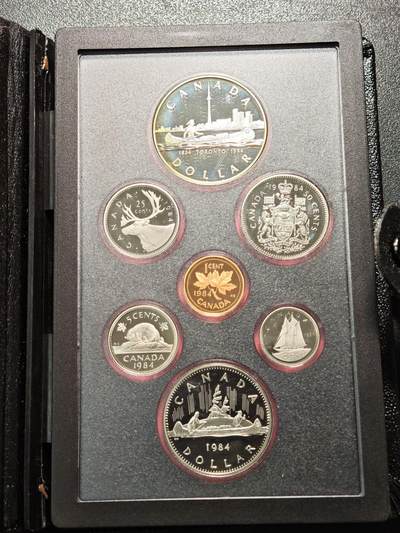 【德藏】世界币章拍卖第171期（拍品征集中~欢迎藏友联系） 1984年 加拿大精制币套装