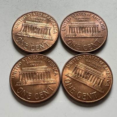 🌹外币初藏🌹🐯2026年第45场   每周二四六晚8️⃣点  世界硬币 美国60年代 原光一美分四枚