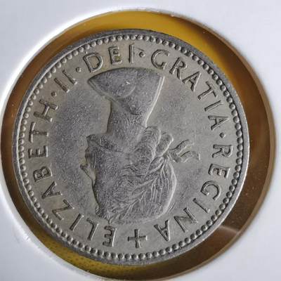 沼泽如烟--第1064场 英国1954年1先令