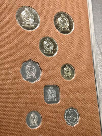 【德藏】世界币章拍卖第171期（拍品征集中~欢迎藏友联系） 1978年 斯里兰卡硬币套装