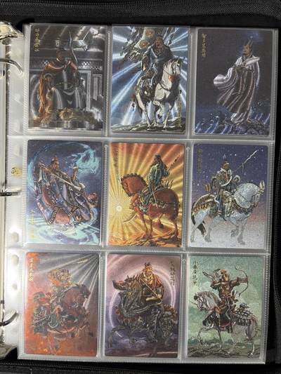 NO.31 好又多金牌大场，期期夯爆，每周必拍！要啥有啥，一站式配齐，方便凑单！（周6晚9点截拍，卖家送拍0抽成！） 【套卡+卡册】九轩水浒 李云中 108将+解锁+潘金莲潘巧云等特卡+剧情卡+卡头 共157张 送官方九天玄女9宫卡册