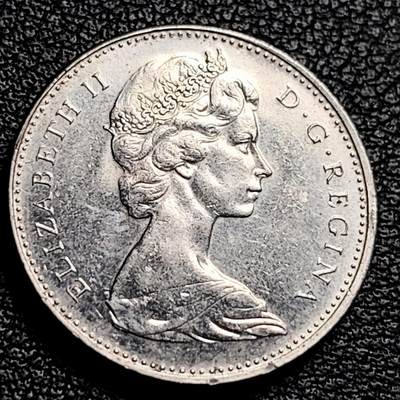 泉币菌-第231场-拍品多 请提前出价 加拿大5分硬币海狸 伊莉莎白 21mm