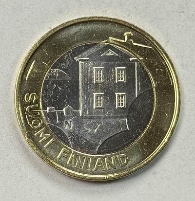 S&S Numismatic世界钱币-拍卖 第127期 芬兰2013年 省级建筑系列-奥斯特罗博尼亚 5欧元双色纪念币