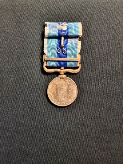 东亚欧洲主题杂货徽章勋章拍卖⑩ （五一大拍350+） 明治三十七八从军记章（日俄战争）