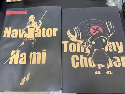 麦趣喜第七场   (4月25号周六晚上22点截拍，专注买家市场，福利拉满)  海贼王 笔记本 娜美&乔巴 每本50页