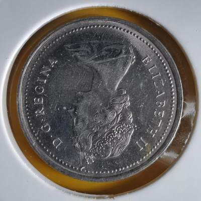 沼泽如烟--第1066场 加拿大1973年25分纪念币