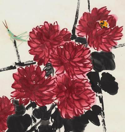 碧月说宝.国有文物商店书画专场（七） 齐良已 秋艳