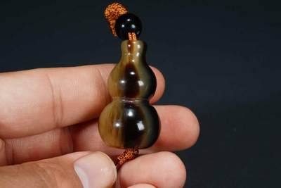上海都达杂项专场103【全场包邮】  牛角葫芦钥匙扣71-291