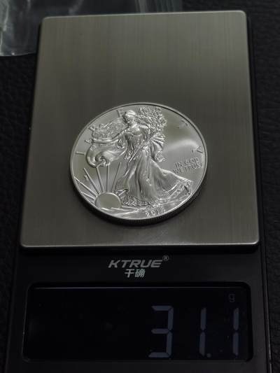 天下钱庄专场欢迎参拍 2014美国行走女神像一美元银币，1盎司纯银