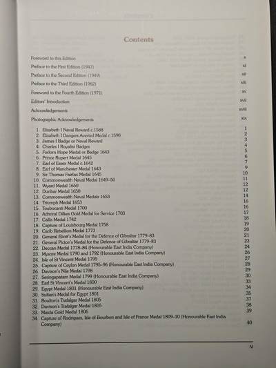 【德藏】世界币章拍卖第171期（拍品征集中~欢迎藏友联系） 近全新 英国战役与勋章 布面精装 大开本全书约798页