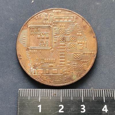 【全场包邮】纯粹捡漏拍522场 【纪念章】比特币纪念章