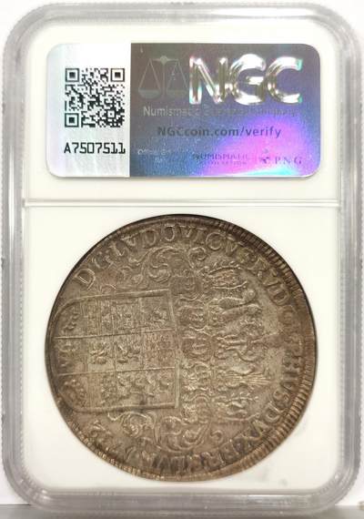 博洋堂“生趣盎然”4月精品专场暨第169期（全场包邮） NGC MS62 N、P双料唯一冠军分数！1732年不伦瑞克野人大泰勒。无需多言的顶级状态。非常经典的欧洲五彩包浆，原光极为明显，野人上的所有细节都得到了体现，纹章繁复颇有中世纪特色。作为16-19世纪不伦瑞克最为知名的系列，野人泰勒每一枚高分在海外市场都是天价。国内目前没见到过比这枚分数更高，状态更好的早期野人泰勒，同D-2137的1733年61分野人泰勒在上周wag含佣金到手15000人民币，