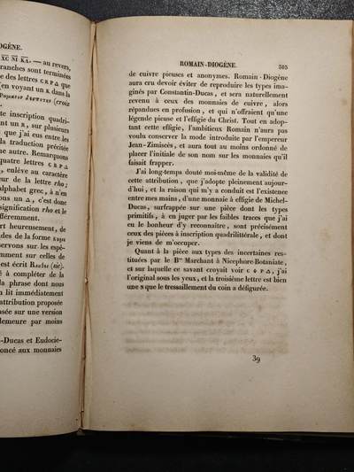 【德藏】世界币章拍卖第171期（拍品征集中~欢迎藏友联系） 1856年 拜占庭钱币序列分类论 硬壳精装 封面开裂 品相如图 全书约488页