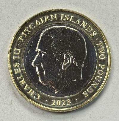 S&S Numismatic世界钱币-拍卖 第127期 皮特凯恩群岛2023年 彼得兔 2英镑双色纪念币