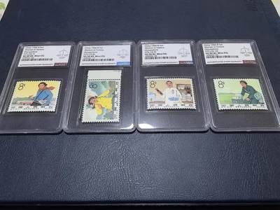 长老汇马年精选第十九场拍卖 1966服务行业的妇女（S75）10枚全，ASG 85 Mint OG