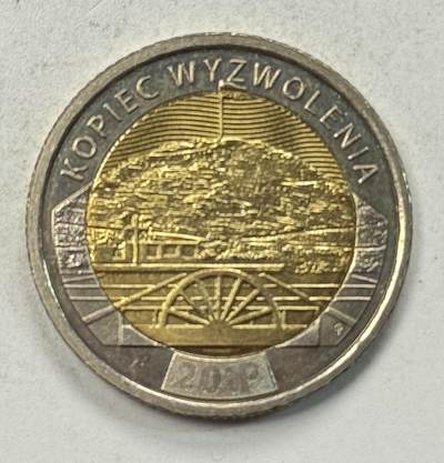 S&S Numismatic世界钱币-拍卖 第127期 波兰2019年 发现波兰-西里西亚省皮耶卡雷的解放丘纪念碑 5兹罗提双色纪念币