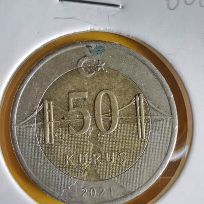 沼泽如烟--第1066场 土耳其2021年50库鲁