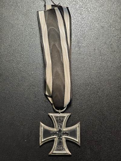 【德藏】世界币章拍卖第171期（拍品征集中~欢迎藏友联系） 1870年 德国铁十字勋章 直径约：42.4mm；重约：24.3g