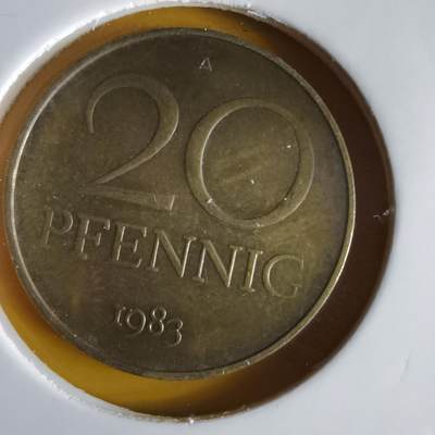 沼泽如烟--第1066场 东德1983年20芬尼