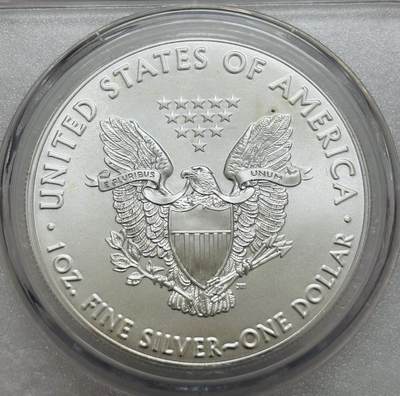 文馨钱币收藏第 303 场，【五一钱币荟，收藏盛宴】长期接代拍业务 中乾评级 MS68 分 2017 年美国行走女神一元银元