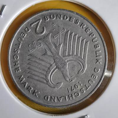 沼泽如烟--第1066场 德国1971年2马克