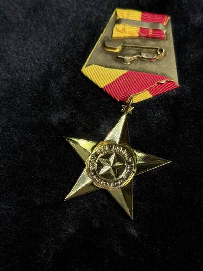 戎马世界章牌大赏第115期 越南英雄金星奖章，大金星，最新版