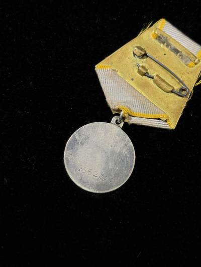 戎马世界章牌大赏第115期 苏联战功奖章，号段2662353，门环版，有档案