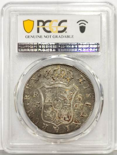 博洋堂“生趣盎然”4月精品专场暨第169期（全场包邮） PCGS VF 西班牙1798年卡洛斯四世8R银币