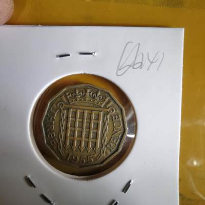 沼泽如烟--第1066场 英国1955年3便士