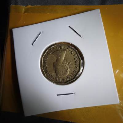 沼泽如烟--第1066场 英国1966年3便士