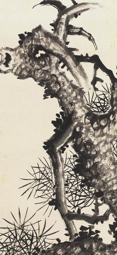 碧月说宝.国有文物商店书画专场（七） 徐石雪 苍虬图