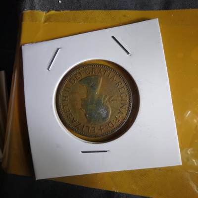 沼泽如烟--第1066场 英国1959年半便士