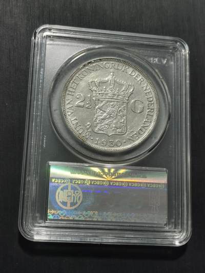 天下钱庄专场欢迎参拍 荷兰威廉敏娜女王银币