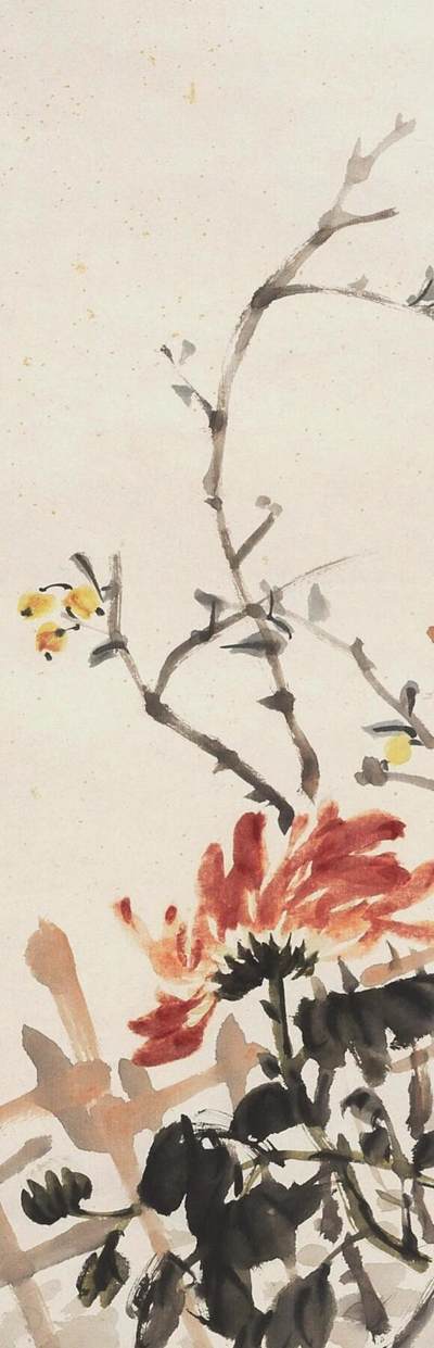 碧月说宝.国有文物商店书画专场（七） 赵云壑 菊石图