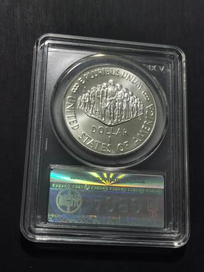 天下钱庄专场欢迎参拍 美国宪法200周年一美元银币