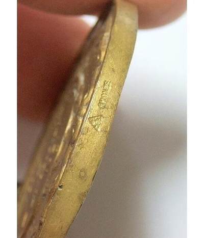 法国1927年 女神玛丽安娜高浮雕精制大镀金章 45MM 法国1927年 女神玛丽安娜高浮雕精制大镀金章 45MM