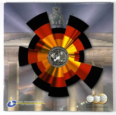 【雨安】【直播拍卖】【裸币套币-001期】 2026-04-24 周五 19:30 (金价1034, 银价18.00) [现代装帧] Germany 欧元 德国 10欧元 2002年 + 2张5欧元连体钞(少见)