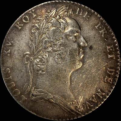 【雨安】【直播拍卖】【裸币套币-001期】 2026-04-24 周五 19:30 (金价1034, 银价18.00) [裸币法国] France 法国 Token 18世纪 路易十五